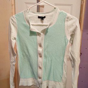 TOMMY HILFIGER LIME GREEN CARDIGAN